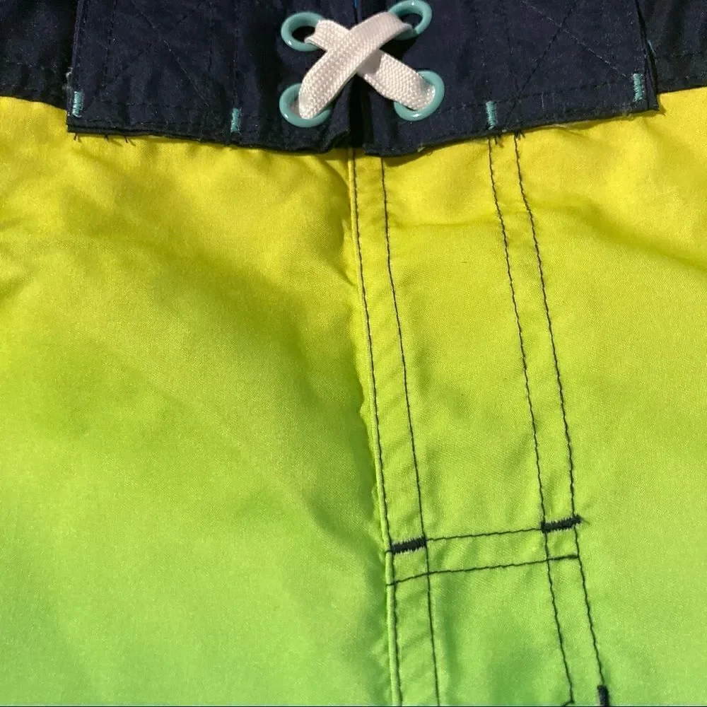 CAT & JACK FANTASTIC DINOSAUR SWIM TRUNKS / SZ: BOYS 16: HUSKY / NWT